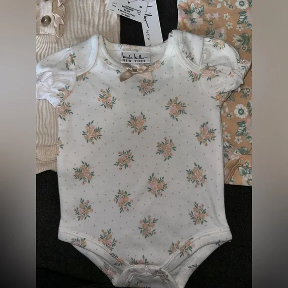 3 Piece Set Babygirl Playwear 0-3mo - Picture 4 of 5